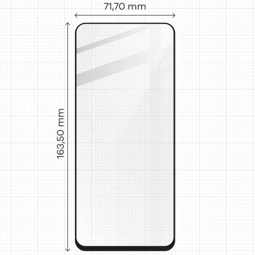 Szkło hartowane Bizon Glass Edge 2 do Xiaomi Redmi 13 4G czarne