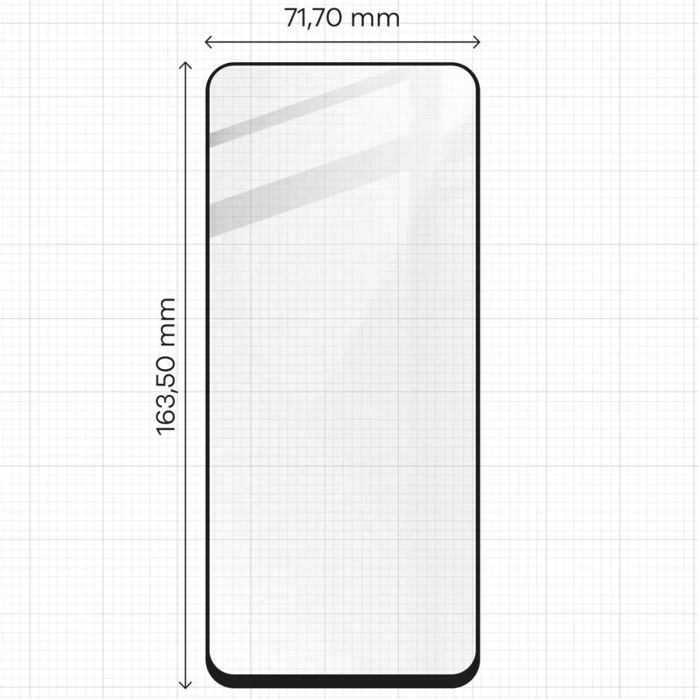 Hurtownia GSM - Bizon Glass Edge 2 Xiaomi Redmi 13 4G negru - BIZ5452 - {ean13} - Hurt