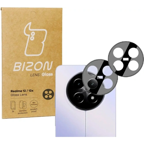 Szkło na aparat Bizon Glass Lens do Realme 12 5G/12X 5G [2 PACK]