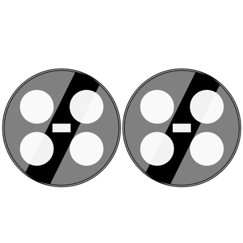 Szkło na aparat Bizon Glass Lens do Realme 12 5G/12X 5G [2 PACK]