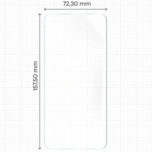 Folia hydrożelowa na ekran Bizon Glass Hydrogel Front do Realme GT 6 / 6T [2 PACK]