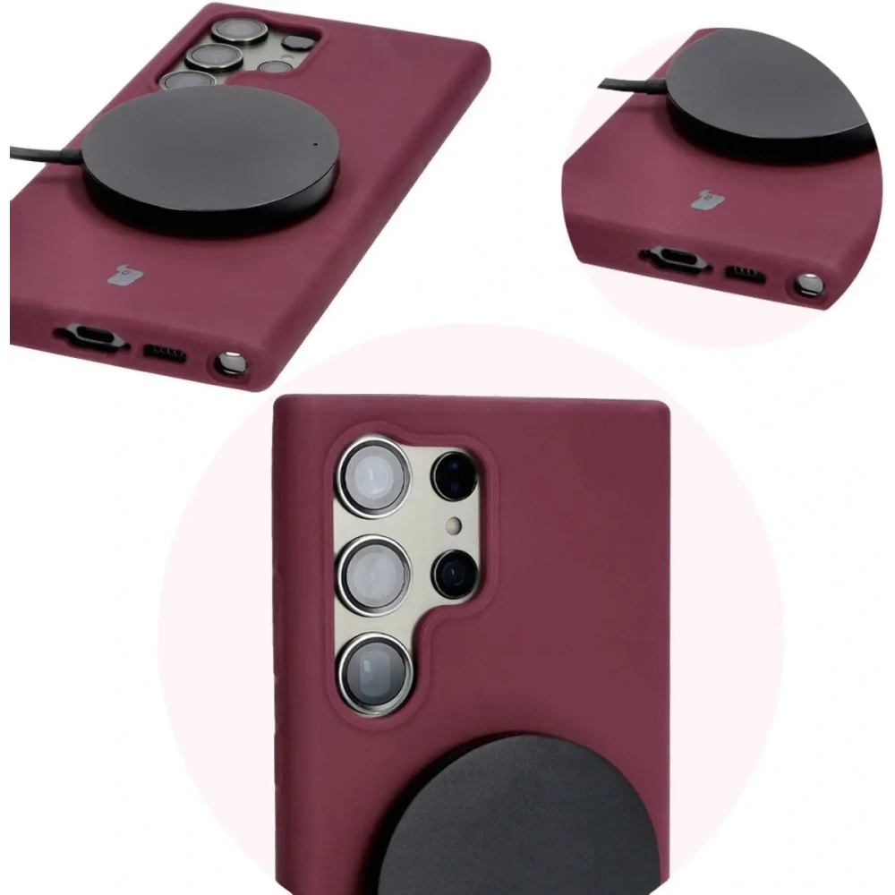 Wholesale Bizon Soft Case Samsung Galaxy S23 Ultra dark purple - BIZ5481 - {ean13} - Hurt