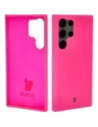 Bizon Soft Case Samsung Galaxy S23 Ultra neon pink