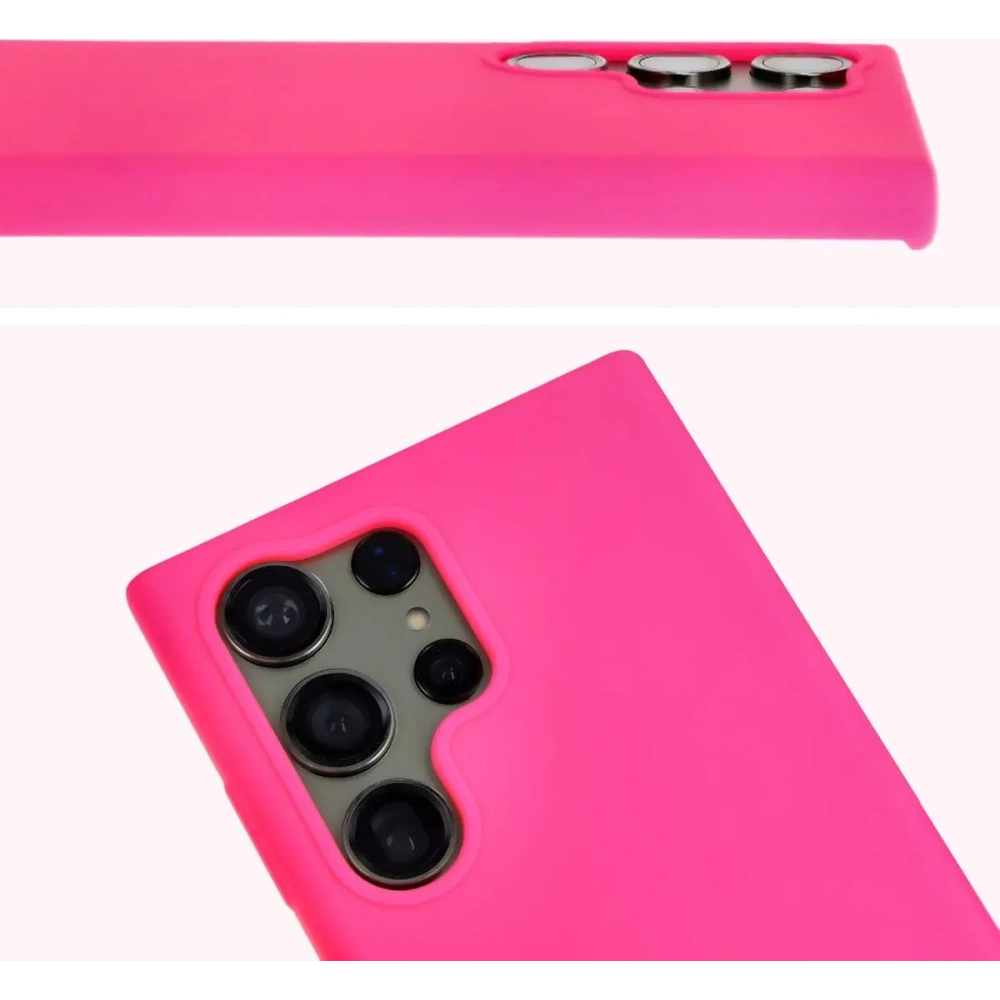 Wholesale Bizon Soft Case Samsung Galaxy S23 Ultra neon pink - BIZ5482 - {ean13} - Hurt