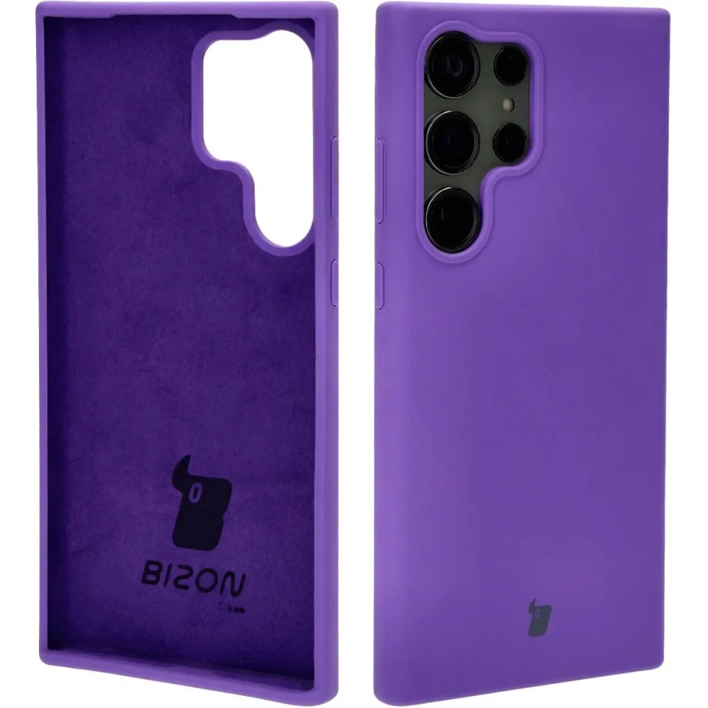 Wholesale Bizon Soft Case Samsung Galaxy S23 Ultra purple - BIZ5487 - {ean13} - Hurt