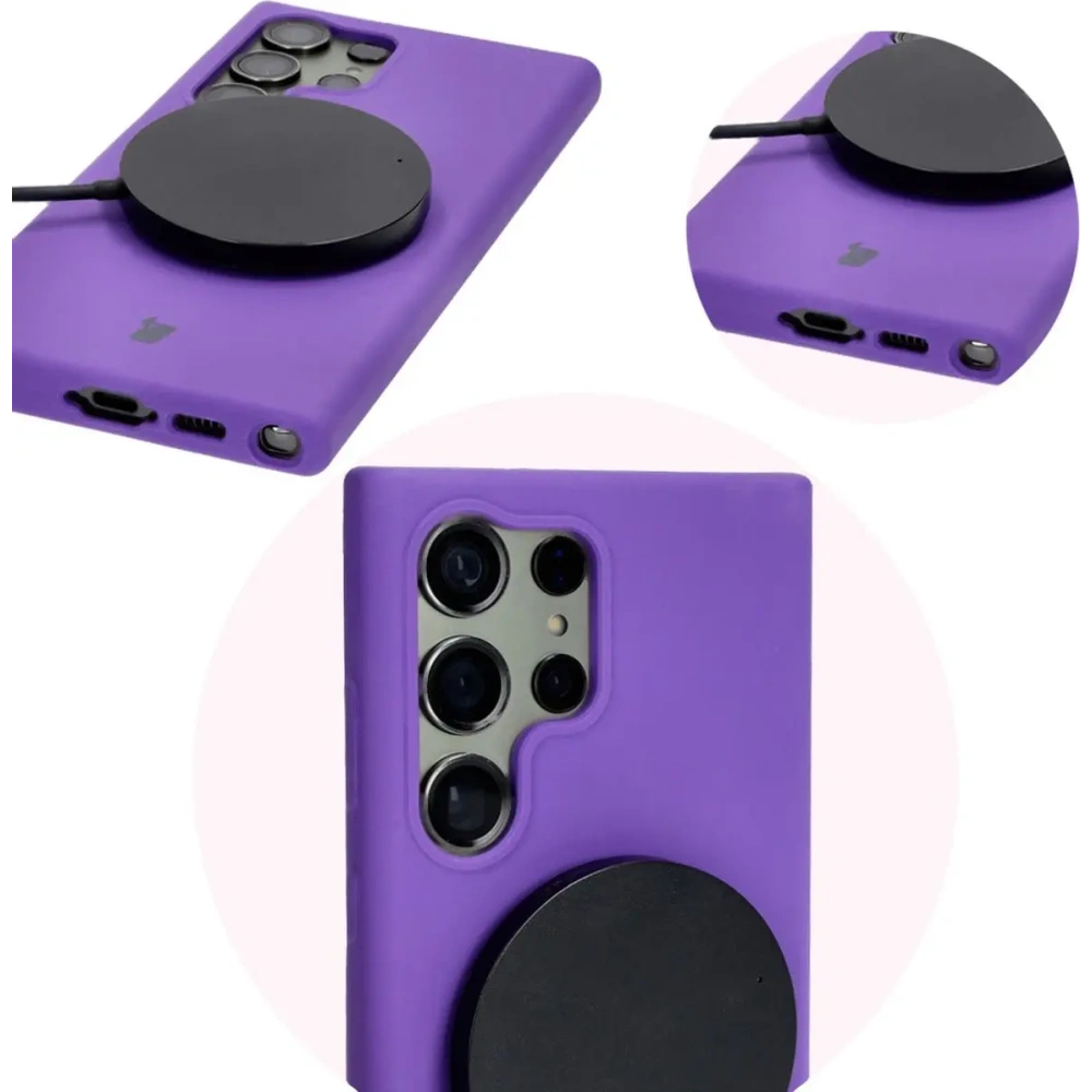 Wholesale Bizon Soft Case Samsung Galaxy S23 Ultra purple - BIZ5487 - {ean13} - Hurt