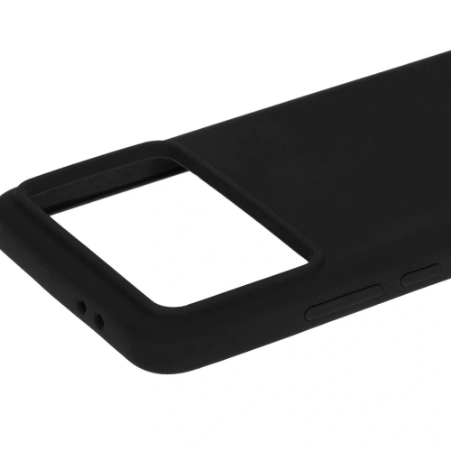 Silikonowe etui Bizon Soft Case do Xiaomi Poco F6 Pro czarne