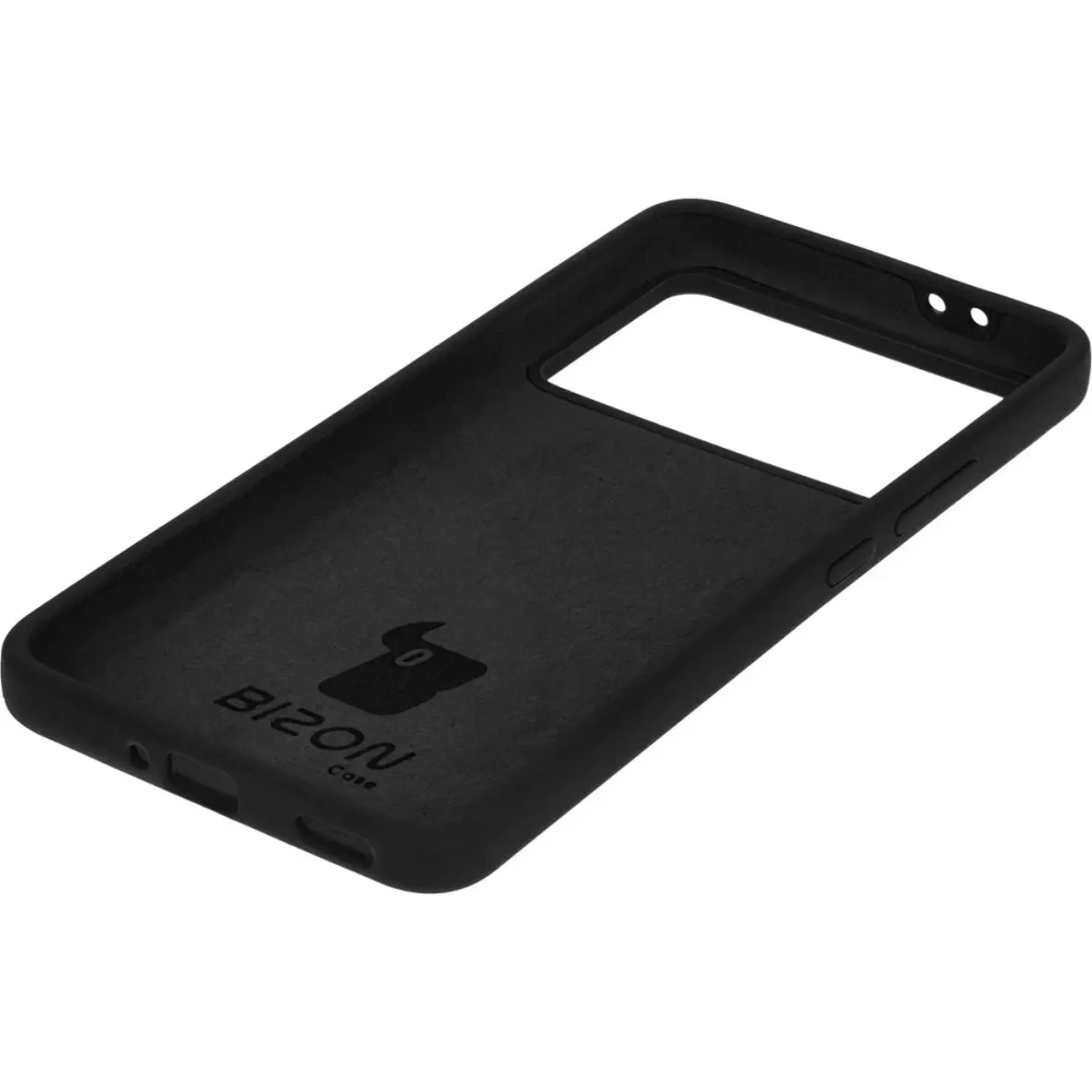 Hurtownia GSM - Silikonowe etui Bizon Soft Case do Xiaomi Poco F6 Pro czarne - BIZ5488 - {ean13} - Hurt