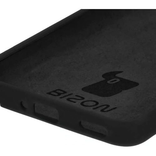 Silikonowe etui Bizon Soft Case do Xiaomi Poco F6 Pro czarne