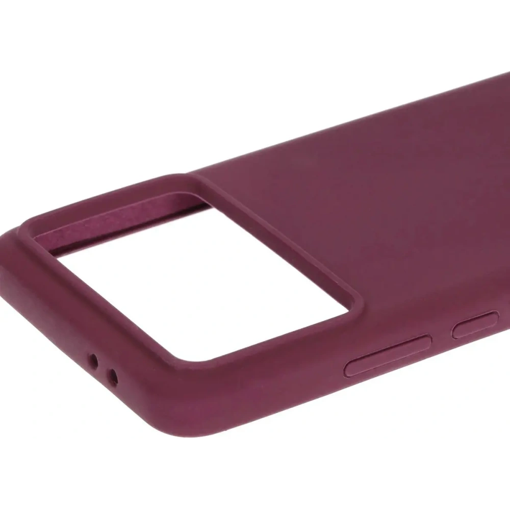 Hurtownia GSM - Silikonowe etui Bizon Soft Case do Xiaomi Poco F6 Pro ciemnofioletowe - BIZ5496 - {ean13} - Hurt