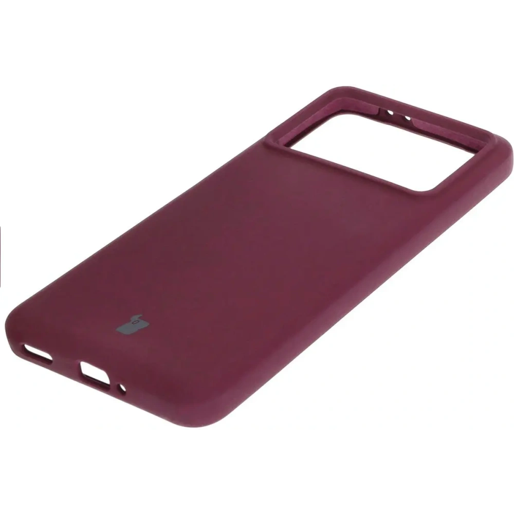 Hurtownia GSM - Silikonowe etui Bizon Soft Case do Xiaomi Poco F6 Pro ciemnofioletowe - BIZ5496 - {ean13} - Hurt