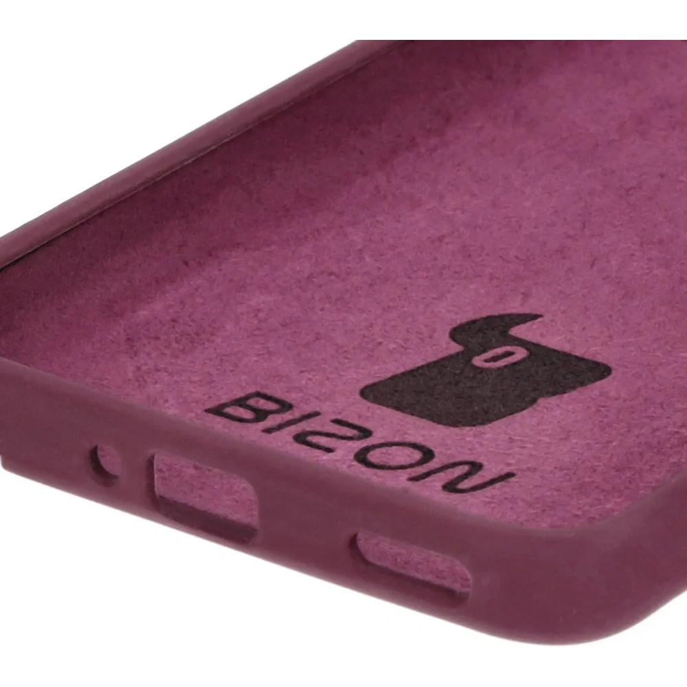 Hurtownia GSM - Silikonowe etui Bizon Soft Case do Xiaomi Poco F6 Pro ciemnofioletowe - BIZ5496 - {ean13} - Hurt