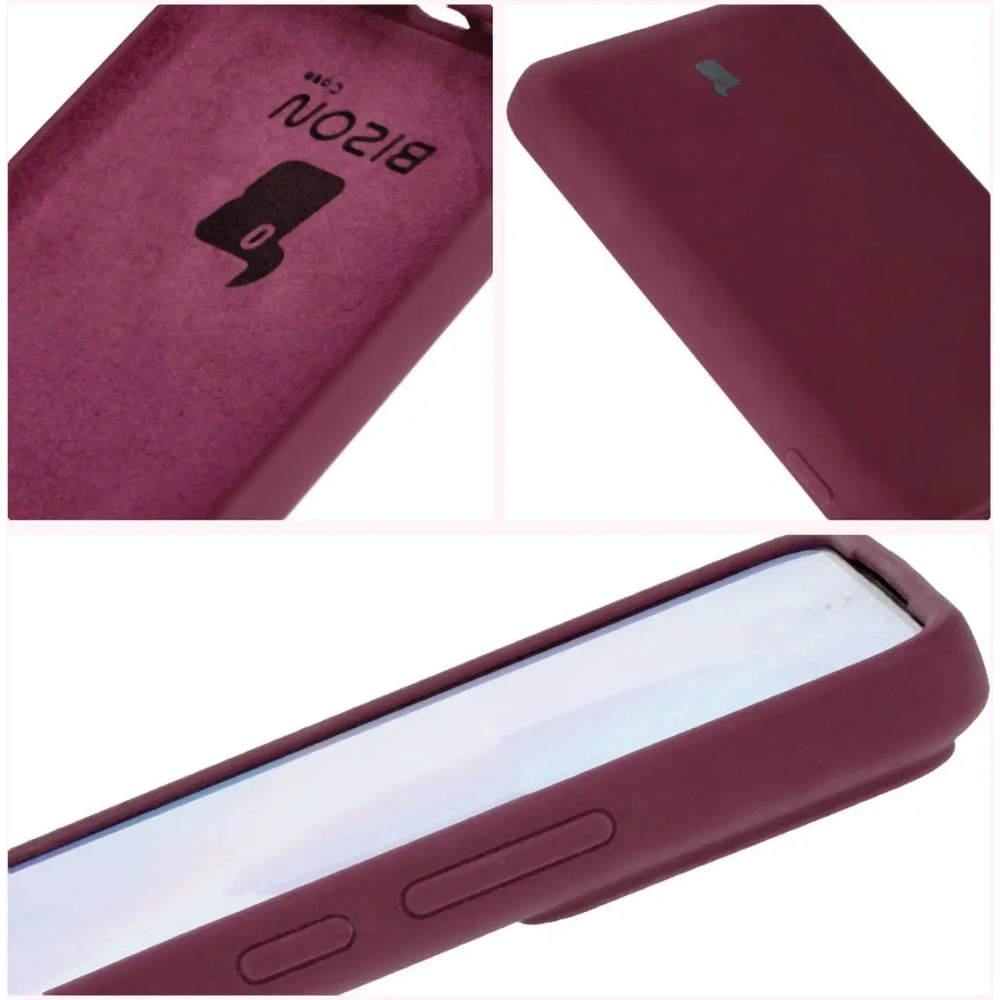 Hurtownia GSM - Silikonowe etui Bizon Soft Case do Xiaomi Poco F6 Pro ciemnofioletowe - BIZ5496 - {ean13} - Hurt
