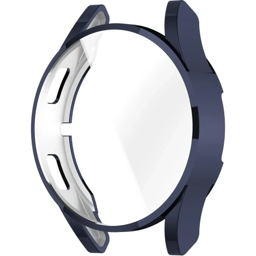 Etui z osłoną ekranu Bizon Case Watch Felipe do Samsung Galaxy Watch FE / Watch 4 40 mm niebieskie