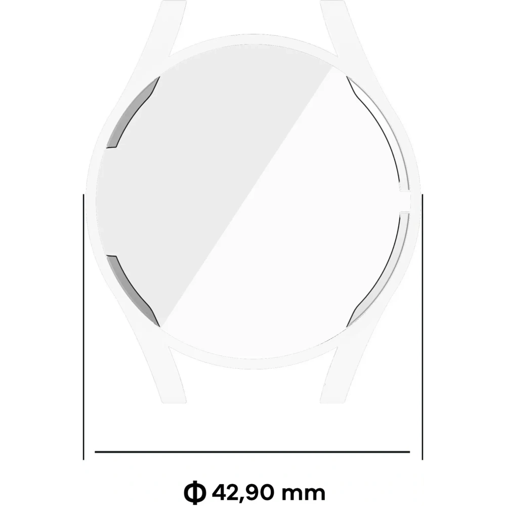 Wholesale Bizon Case Watch Felipe Samsung Galaxy Watch FE / Watch 4 40 mm clear - BIZ5854 - {ean13} - Hurt