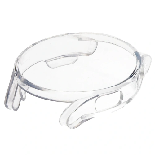 Etui z osłoną ekranu Bizon Case Watch Felipe do Samsung Galaxy Watch FE / Watch 4 40 mm przezroczyste