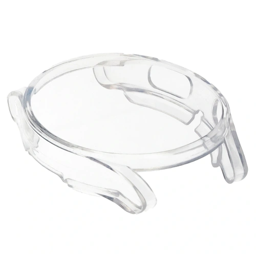 Etui z osłoną ekranu Bizon Case Watch Felipe do Samsung Galaxy Watch FE / Watch 4 40 mm przezroczyste