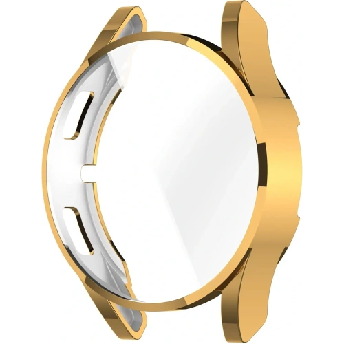 Etui z osłoną ekranu Bizon Case Watch Felipe do Samsung Galaxy Watch FE / Watch 4 40 mm złote