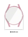 Wholesale Bizon Case Watch Felipe Samsung Galaxy Watch FE / Watch 4 40 mm pink - BIZ5856 - {ean13} - Hurt