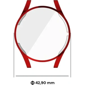 Hurtownia GSM - Bizon Case Watch Felipe Samsung Galaxy Watch FE / Watch 4 40 mm roșu - BIZ5857 - {ean13} - Hurt
