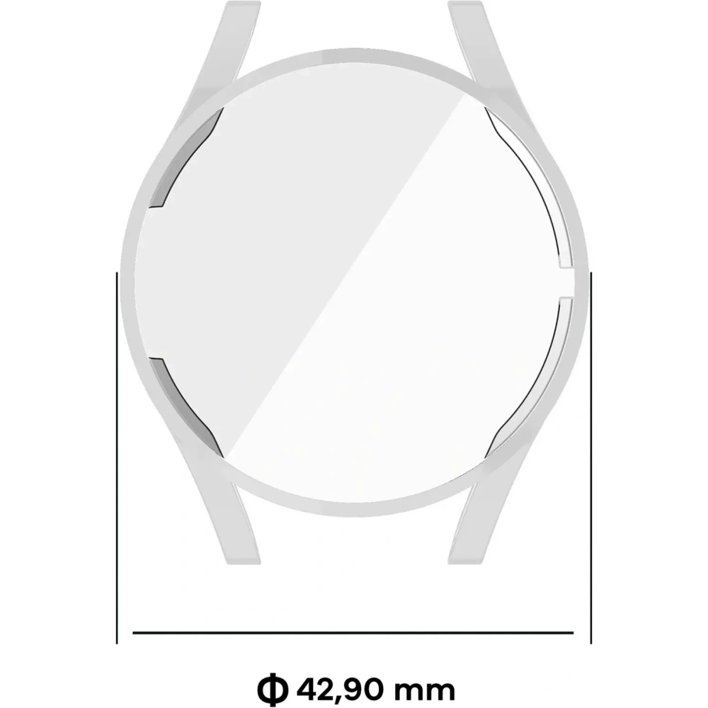 Hurtownia GSM - Bizon Case Watch Felipe Samsung Galaxy Watch FE / Watch 4 40 mm silber - BIZ5858 - {ean13} - Hurt