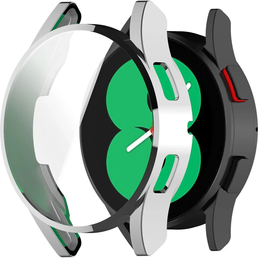 Hurtownia GSM - Etui z osłoną ekranu Bizon Case Watch Felipe do Samsung Galaxy Watch FE / Watch 4 40 mm srebrne - BIZ5858 - {ean13} - Hurt