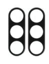 Hurtownia GSM - Szkło na aparat Bizon Glass Lens do Samsung Galaxy Z Fold6 [2 PACK] - BIZ5521 - {ean13} - Hurt