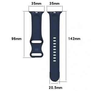 Hurtownia GSM - Pasek Bizon Strap Watch Silicone do Apple Watch 44/45/46/49 mm modrý - BIZ5526 - {ean13} - Hurt