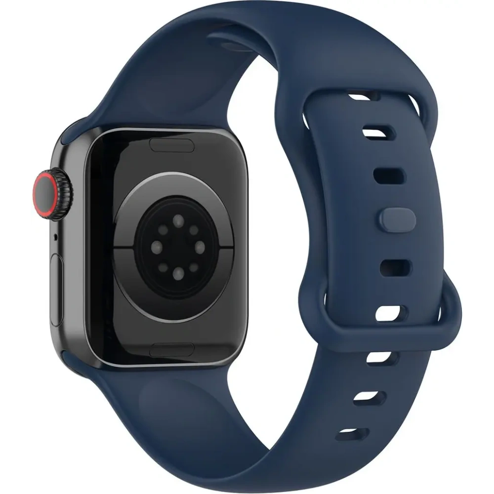 Hurtownia GSM - Bizon szíjas óra szilikon Apple óra 44/45/46/49 mm sötétkék - BIZ5526 - {ean13} - Hurt