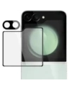 Hurtownia GSM - Bizon Glaslinse Kamera-Glas + äußeres Bildschirmglas Samsung Galaxy Z Flip6 [2 PACK] - BIZ5527 - {ean13} - Hurt