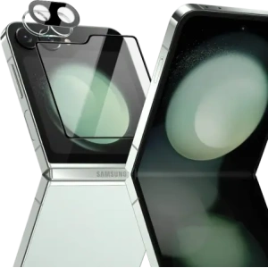Hurtownia GSM - Bizon üveg lencse kamera üveg + külső képernyő üveg Samsung Galaxy Z Flip6 [2 PACK] - BIZ5527 - {ean13} - Hurt