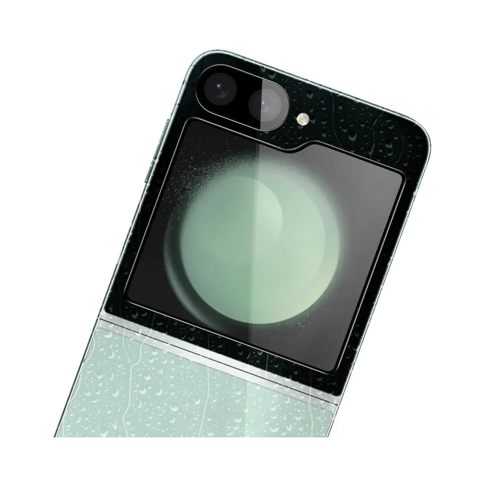 Hurtownia GSM - Bizon Glaslinse Kamera-Glas + äußeres Bildschirmglas Samsung Galaxy Z Flip6 [2 PACK] - BIZ5527 - {ean13} - Hurt