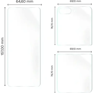 Hurtownia GSM - Bizon Glass Hydrogel Set Samsung Galaxy Z Flip 6 - BIZ5863 - {ean13} - Hurt