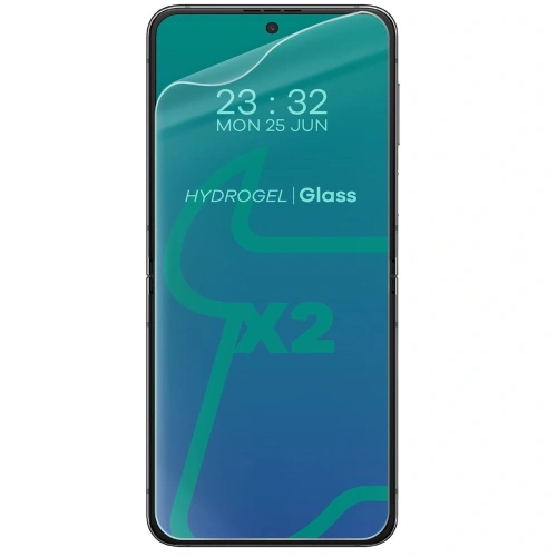 Folia hydrożelowa na tył i przód Bizon Glass Hydrogel Set Samsung Galaxy Z Flip 6 / 7 FE