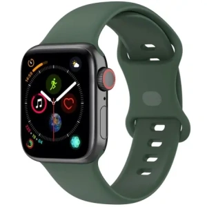 Hurtownia GSM - Pasek Bizon Strap Watch Silicone do Apple Watch 44/45/46/49 mm tmavě zelený - BIZ5529 - {ean13} - Hurt