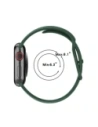 Hurtownia GSM - Bizon szíjóra szilikon Apple óra 44/45/46/49 mm sötétzöld - BIZ5529 - {ean13} - Hurt