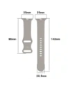 Hurtownia GSM - Ceas cu curea din silicon pentru bizon Apple Ceas 44/45/46/49 mm gri deschis - BIZ5865 - {ean13} - Hurt
