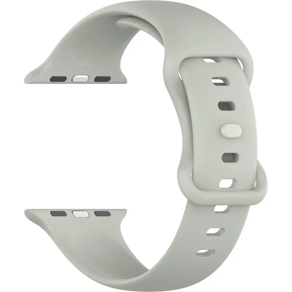 Hurtownia GSM - Ceas cu curea din silicon pentru bizon Apple Ceas 44/45/46/49 mm gri deschis - BIZ5865 - {ean13} - Hurt