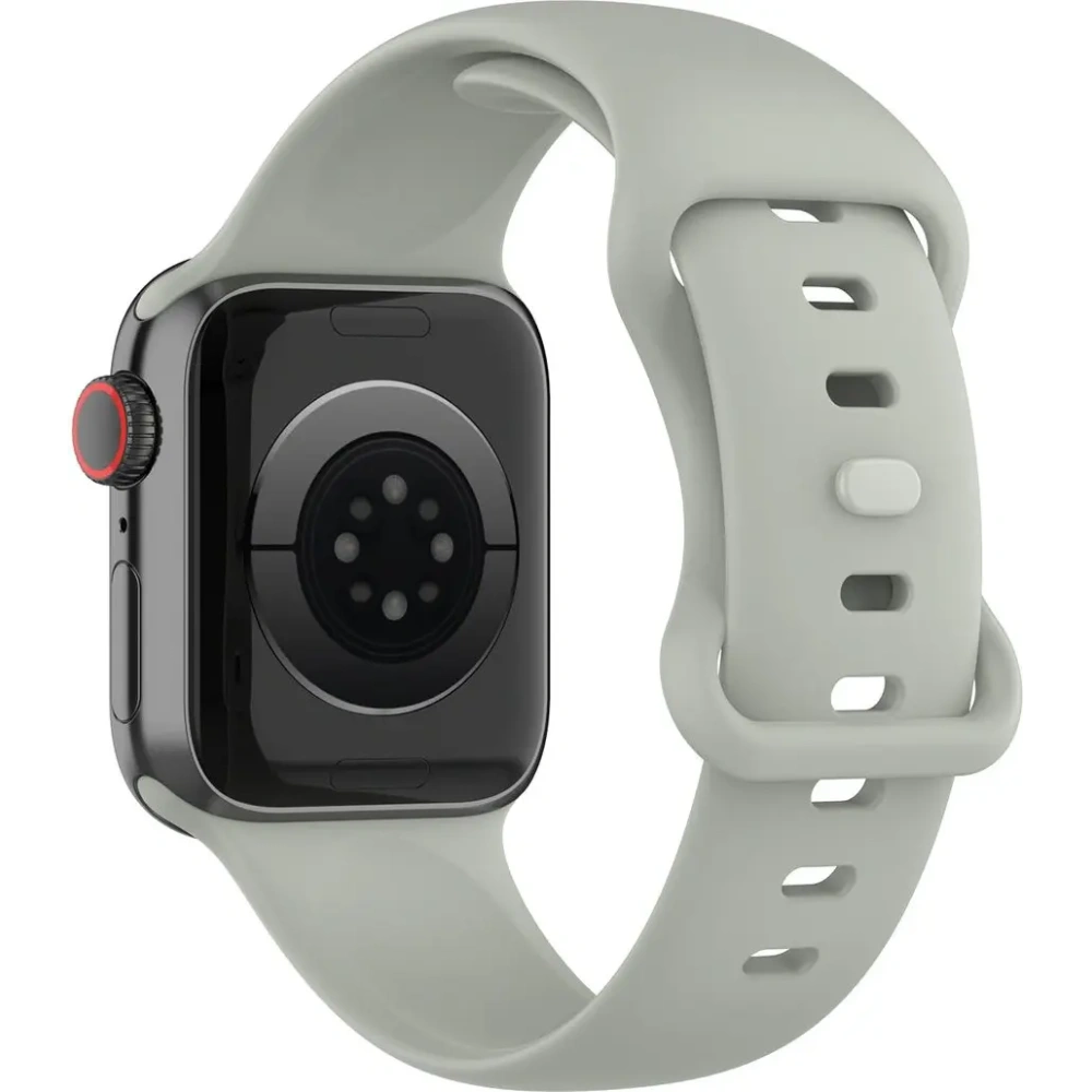 Hurtownia GSM - Ceas cu curea din silicon pentru bizon Apple Ceas 44/45/46/49 mm gri deschis - BIZ5865 - {ean13} - Hurt