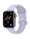 Bizon szíj óra szilikon Apple óra 44/45/49 mm világoslila
