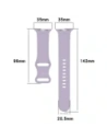 Wholesale Bizon Strap Watch Silicone Apple Watch 44/45/49 mm light purple - BIZ5866 - {ean13} - Hurt
