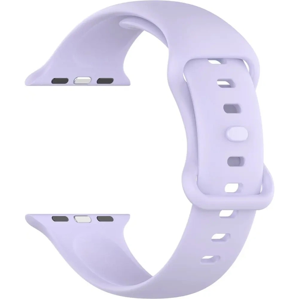 Wholesale Bizon Strap Watch Silicone Apple Watch 44/45/49 mm light purple - BIZ5866 - {ean13} - Hurt
