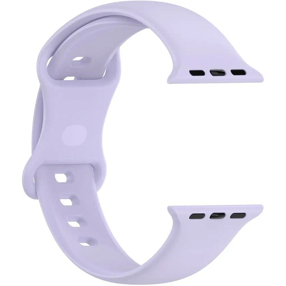 Wholesale Bizon Strap Watch Silicone Apple Watch 44/45/49 mm light purple - BIZ5866 - {ean13} - Hurt
