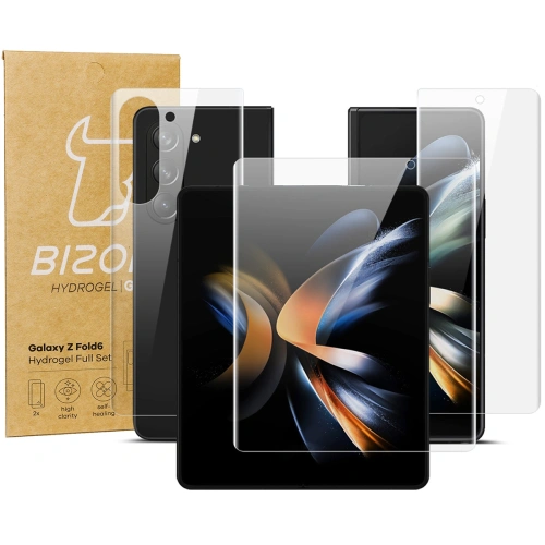 Folia hydrożelowa na tył i przód Bizon Glass Hydrogel Set Samsung Galaxy Z Fold6