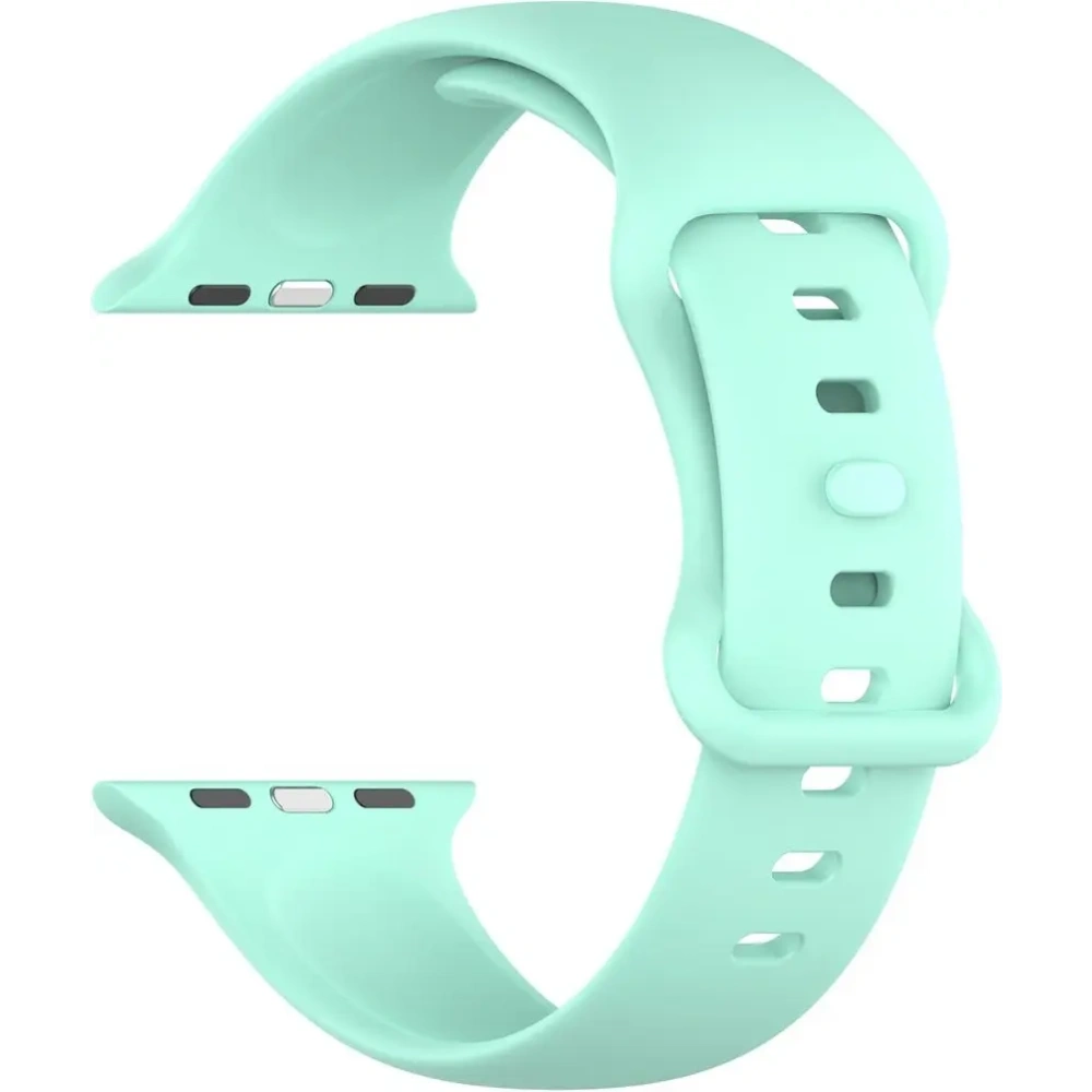 Hurtownia GSM - Ceas cu curea din silicon Bizon Apple Watch 44/45/46/49 mm mentă - BIZ5868 - {ean13} - Hurt