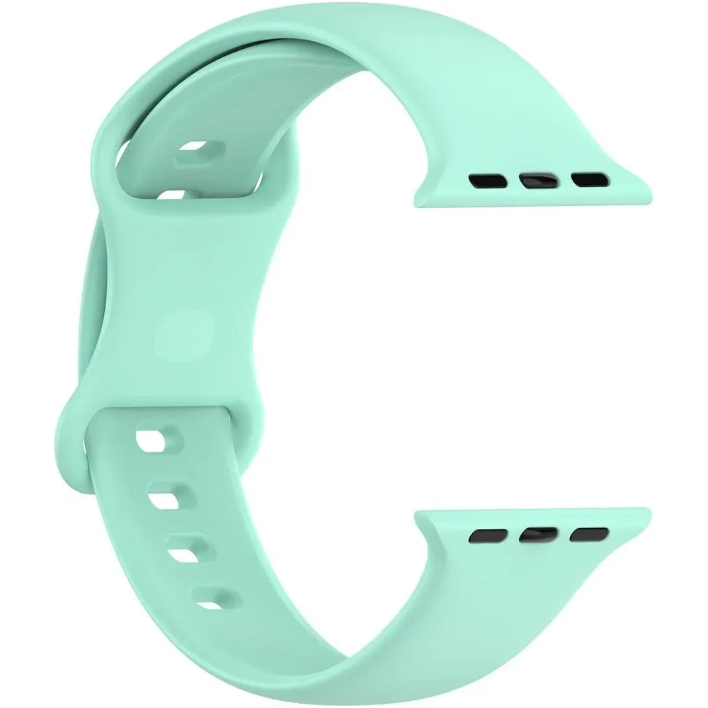 Hurtownia GSM - Ceas cu curea din silicon Bizon Apple Watch 44/45/46/49 mm mentă - BIZ5868 - {ean13} - Hurt