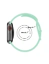 Hurtownia GSM - Ceas cu curea din silicon Bizon Apple Watch 44/45/46/49 mm mentă - BIZ5868 - {ean13} - Hurt