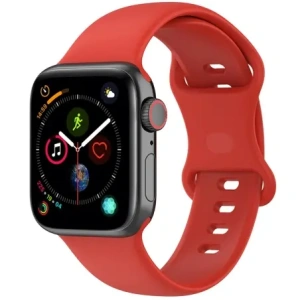 Hurtownia GSM - Pasek Bizon Strap Watch Silicone do Apple Watch 44/45/46/49 mm červený - BIZ5869 - {ean13} - Hurt