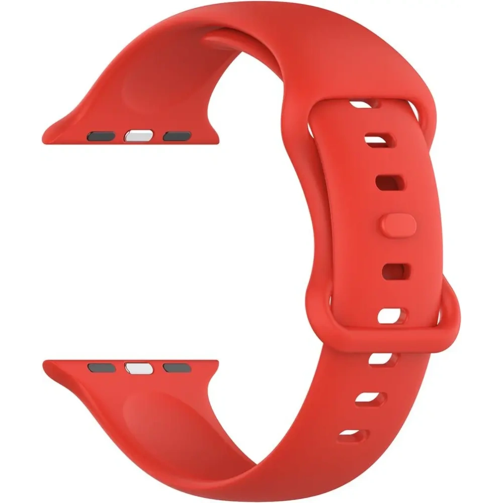 Hurtownia GSM - Bizon Strap Watch Silicone Apple Watch 44/45/46/49 mm roșu - BIZ5869 - {ean13} - Hurt