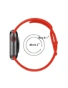 Hurtownia GSM - Bizon Strap Watch Silicone Apple Watch 44/45/46/49 mm roșu - BIZ5869 - {ean13} - Hurt